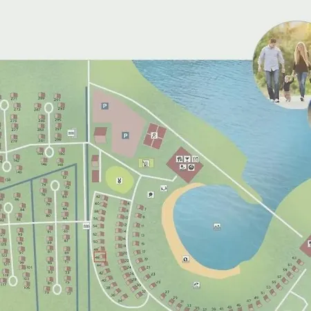 Σπίτι διακοπών Zeer Comfortabel Op Kleinschalig Park 6 Personen *