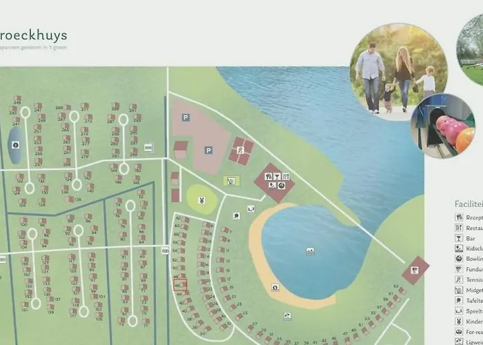 Дом отдыха Zeer Comfortabel Op Kleinschalig Park 6 Personen *